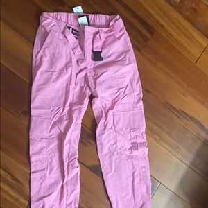 Zumiez pink cargo buckle belt